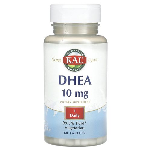 KAL, DHEA, 10 мг, 60 таблеток