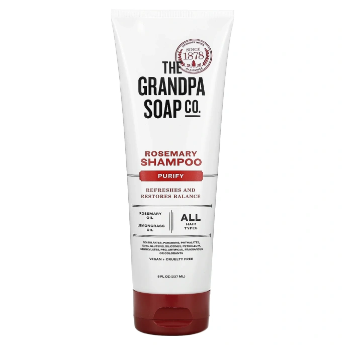 Grandpa's, Шампунь с розмарином, Чистота, 8 унций (235 мл)