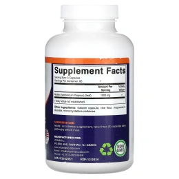 Vitamatic, коровяк, лист, 1000 мг, 200 капсул (333 мг в 1 капсуле)