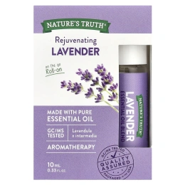 Nature's Truth, Эфирное масло, шариковые шарики для употребления, омолаживающая лаванда, 10 мл (0,33 жидк. унц.)