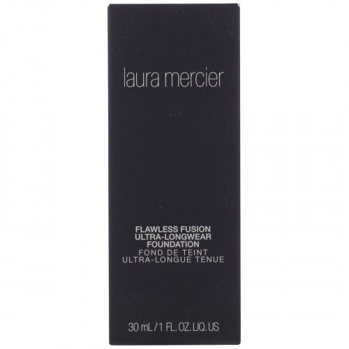 Laura Mercier, Flawless Fusion, Ultra-Longwear Foundation, 2W1 Macadamia, 1 fl oz (30 ml)