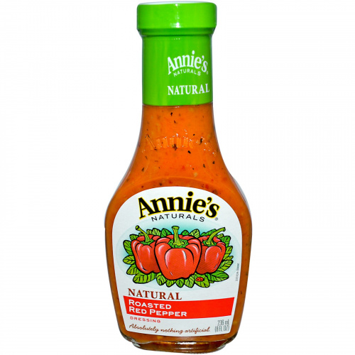 Annie's Naturals, Соус с натуральным жареным красным перцем 8 жидких унции (236 мл)