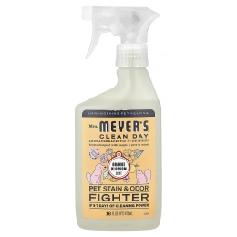Mrs. Meyers Clean Day, средство для устранения пятен и запахов от домашних животных, цветок апельсина, 473 мл (16 жидк. унций)