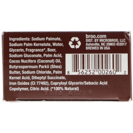 BRöö, Шампунь "Бар крафтового пива", Увлажняющий, морская соль и бергамот, 5,25 унц. (149 г)