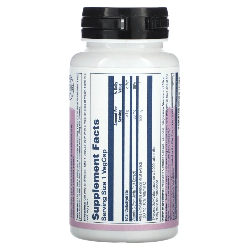 Solaray, Vital Extracts, AMLA, 500 мг, 60 растительных капсул