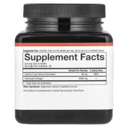 Youtheory, Коллаген, 6000 мг, 160 таблеток