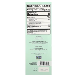 VAHDAM India, Infusions, травяной чай, мята колосистая, без кофеина, 100 пакетиков для заваривания, 120 г (4,23 унции)