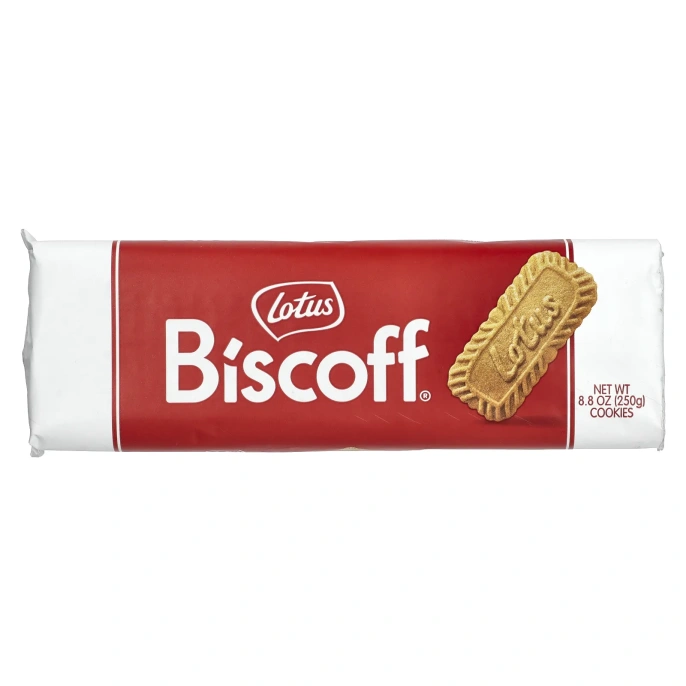 Biscoff, Lotus, печенье, оригинальное, 250 г (8,8 унции)