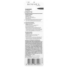 Rimmel London, Карандаш для глаз Exaggerate, 262 угольно-черный, 0,28 г