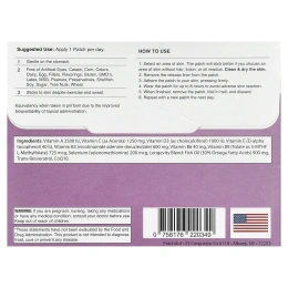 PatchAid, комплексный антивозрастной патч, 30 патчей