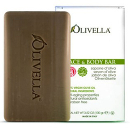 Olivella, Мыло для лица и тела, 100 г (3,52 унций)