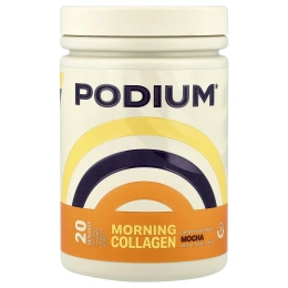 Podium Nutrition, утренний коллаген, со вкусом мокко, 324 г (11,43 унции)