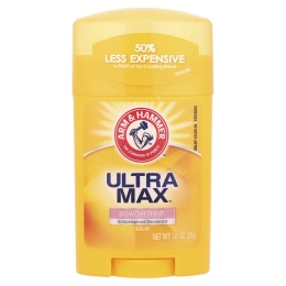 Arm & Hammer, UltraMax, твердый дезодорант-антипреспирант, для женщин, порошковый и свежий, 28 г