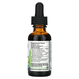 Oregon's Wild Harvest, Органическая валериана, хмель, 30 мл (1 жидк. унц.)