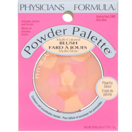 Physicians Formula, Многоцветные румяна, румяный персик, 0,17 унций (5 г)