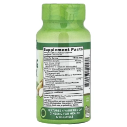Nature's Truth, Super Ginseng Complex Plus, маточное молочко, 60 капсул с быстрым высвобождением