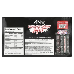 ABE, Ultimate Energy, Berry Blast, 12 пакетиков по 60 мл (2 жидк. унц.)