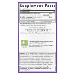 New Chapter, All-Flora ™, пробиотик, дестресс, 30 вегетарианских капсул