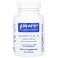Pure Encapsulations, Витамины D3 и K2, 120 капсул