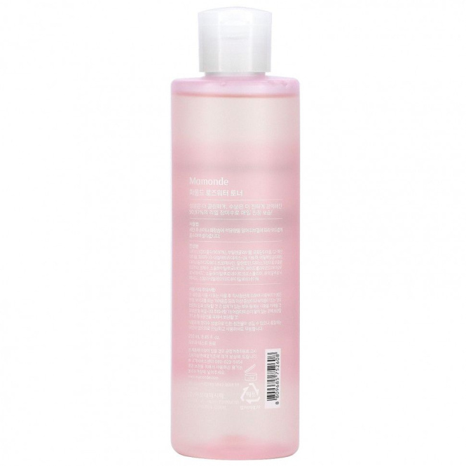 Mamonde, Тоник с розовой водой, 250 мл (8,45 жидк. Унции)