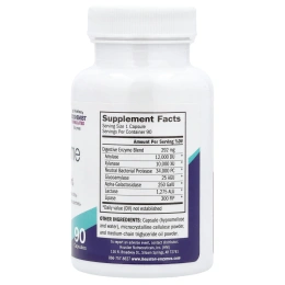 Houston Enzymes, Zyme Prime, добавка с ферментами для поддержки пищеварения, 90 капсул