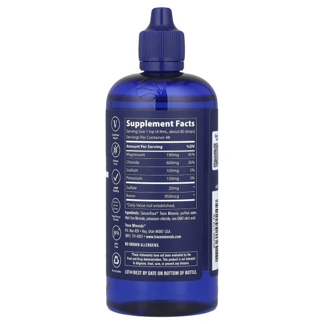 Trace Minerals Research, Концентрат Электролитов 40000 Вольт!, 237 мл