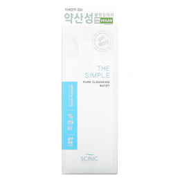 Scinic, The Simple Pure Cleansing Water, pH 5,5, 300 мл (10,14 жидк. Унции)