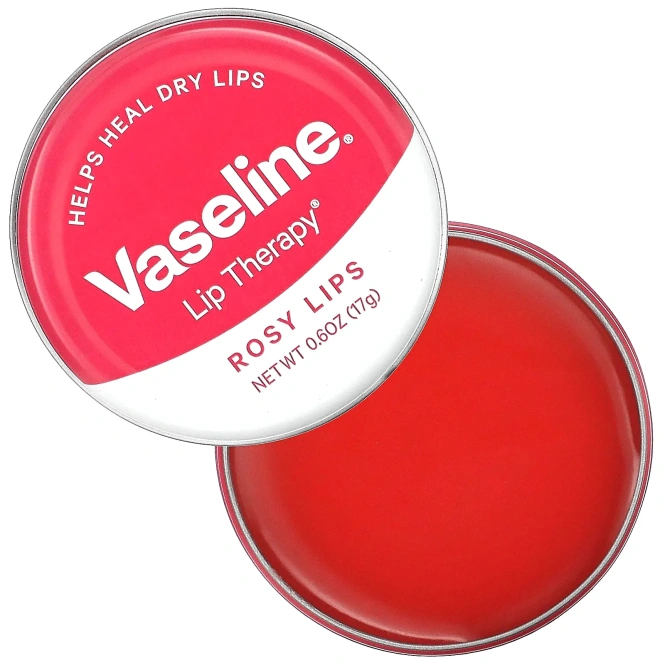Vaseline, Lip Therapy, розовые губы, 17 г (0,6 унции)