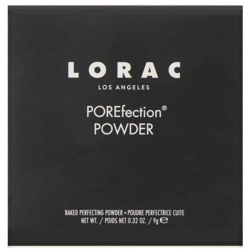 Lorac, Запеченная маскирующая пудра POREfection, оттенок PF3 (средний светлый), 9 г (0,32 унции)