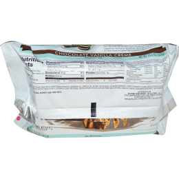 Glutino, Безглютеновое печенье с шоколадно-ванильным кремом, 10,5 унций (300 г)