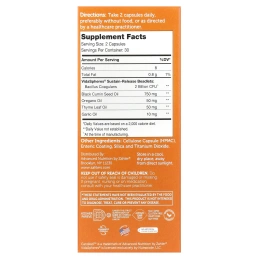 Zahler, CandAid, с пробиотиками, 60 капсул с медленным высвобождением