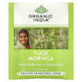 Organic India, чай тулси и моринги, без кофеина, 18 пакетиков для заваривания, 36 г (1,27 унции)