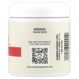 Rainbow Research, Краска и кондиционер для волос с хной, рыжий, 113 г (4 унции)