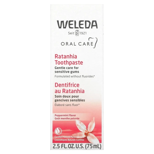 Weleda, Зубная паста с крамерией, 2,5 жидкой унции (75 мл)