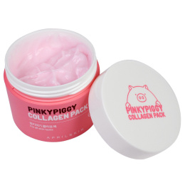 April Skin, PinkyPiggy Увлажняющий крем с коллагеном, 3,38 унций (100 г)