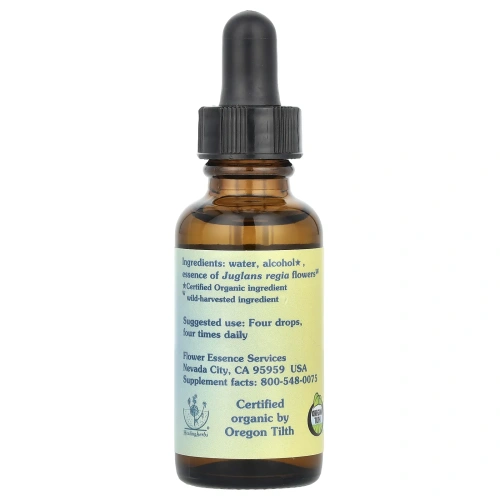 Flower Essence Services, Грецкий орех, цветочная эссенция, 30 мл