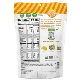 Manitoba Harvest, Hemp Yet!, органическая гранола, мед с овсяными хлопьями, 283 г (10 унций)