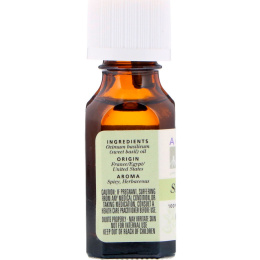 Aura Cacia, 100% Pure Essential Oil, Sweet Basil, .5 fl oz (15 ml)