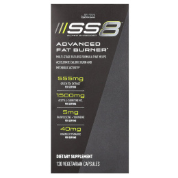 JYM Supplement Science, SS8 Super Shredded, улучшенное жиросжигающее средство, 120 вегетарианских капсул