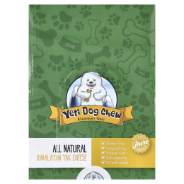 Yeti Dog Chew, гималайский сыр яка, для собак, бискотти, 1,25 фунта