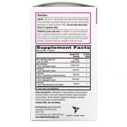 Schiff, Добавка для улучшения пищеварения Digestive Advantage, быстродействующие ферменты + ежедневный пробиотик, 40 капсул