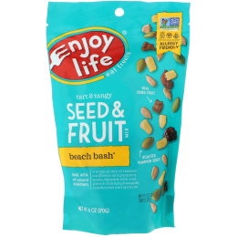 Enjoy Life Foods, Кислые и пряные, смесь семян и фруктов, пляжная тусовка, 6 унц. (170 г)