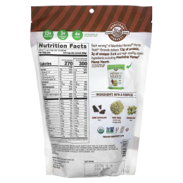 Manitoba Harvest, Hemp Yet!, органическая гранола, темный шоколад, 283 г (10 унций)