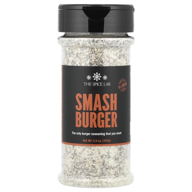 The Spice Lab, Smash Burger, приправа, 167 г (5,9 унции)
