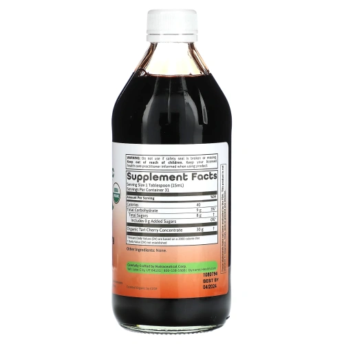 Dynamic Health  Laboratories, Once Daily Tart Cherry, Ultra 5X, 100% Juice Concentrate, 16 fl oz (473 ml)