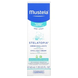 Mustela, Baby, смягчающий крем для лица Stelatopia, 40 мл (1,35 жидк. унц.)