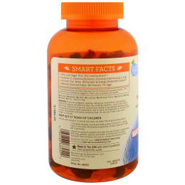 Sundown Naturals Kids, Детский, полный мультивитаминный комплекс (жевательные конфеты), Marvel Spiderman, клубника, арбуз и малина, 180 жевательных конфет