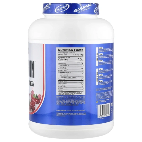 Gaspari Nutrition, MyoFusion, улучшенный белок, клубника и крем, 4 фунта (1814 г)