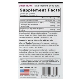 Force Factor, Ultimate Magnesium®, глицинат магния, 120 таблеток