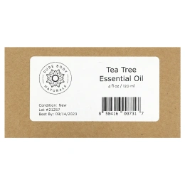 Pure Body Naturals, Эфирное масло чайного дерева, 120 мл (4 жидк. унц.)